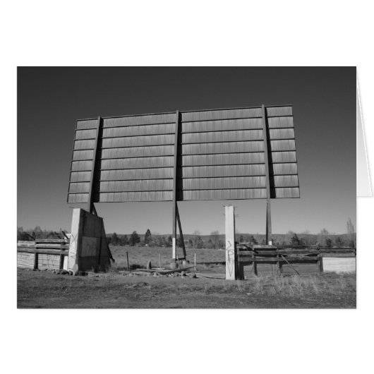 Abandoned Drive in Cards (Front Horizontal)