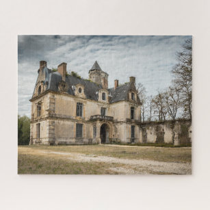 Abandoned Fantasy French Chateau Jigsaw Puzzle