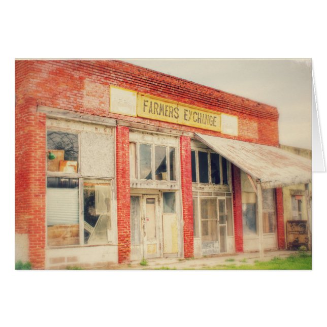 Abandoned Farm Store in Mount Moriah Cards (Front Horizontal)