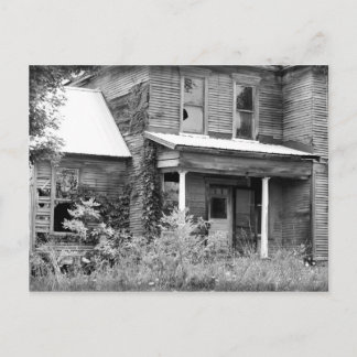 Abandoned Home Postcard