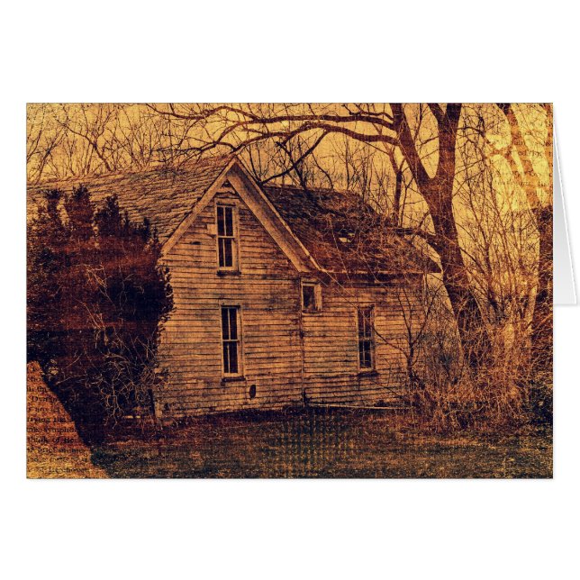 Abandoned House Cards (Front Horizontal)