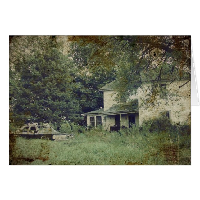 Abandoned House Cards (Front Horizontal)