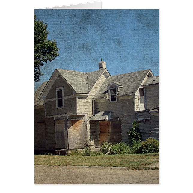 Abandoned House Cards (Front)