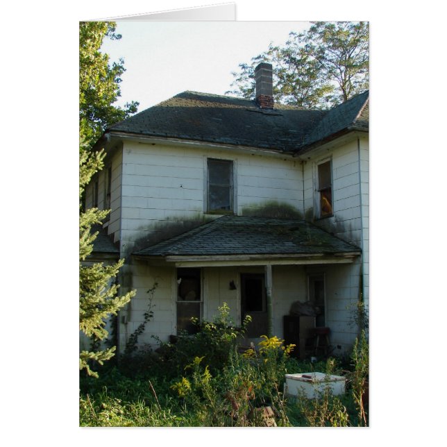 Abandoned House Cards (Front)