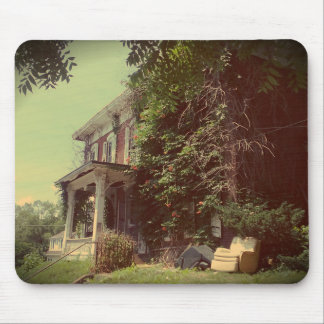 Abandoned House Furniture Included Mouse Pad