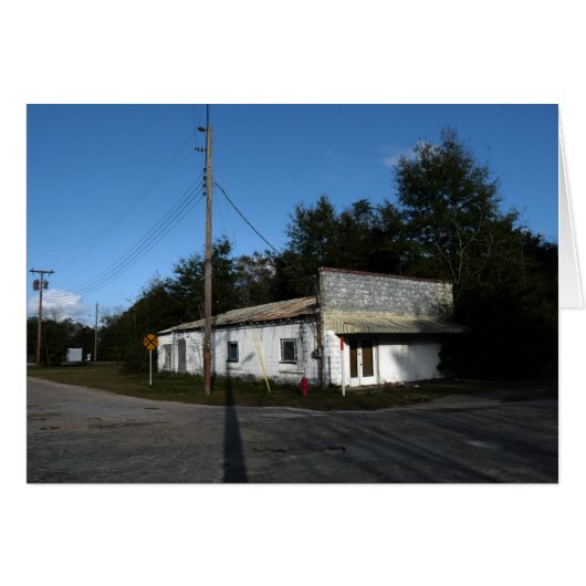 Abandoned House In Rural Florida Cards (Front Horizontal)