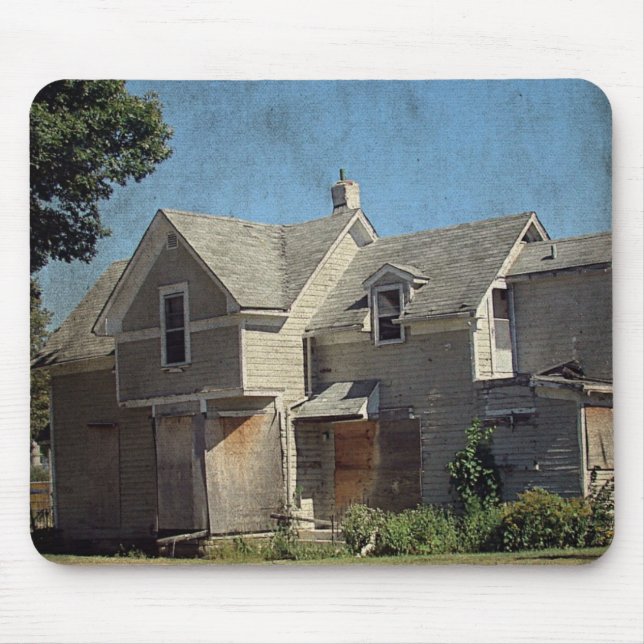 Abandoned House Mouse Pad (Front)