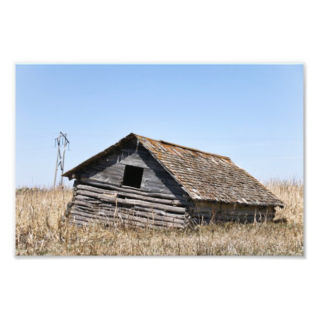Abandoned House Photo Print (Front)