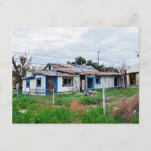 Abandoned House Postcard