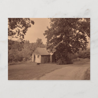 Abandoned House Postcard