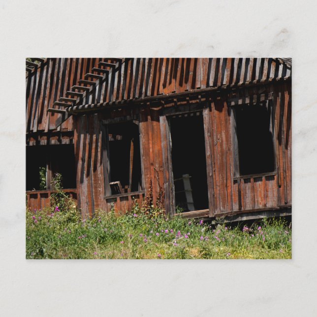 Abandoned House Postcard (Front)