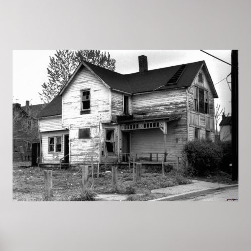 Abandoned House Poster