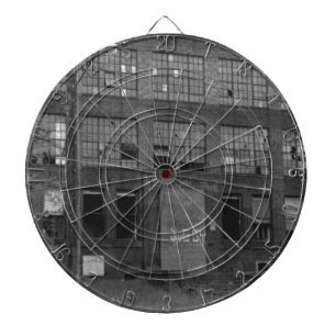 Abandoned Manufacturing Building Dart Board
