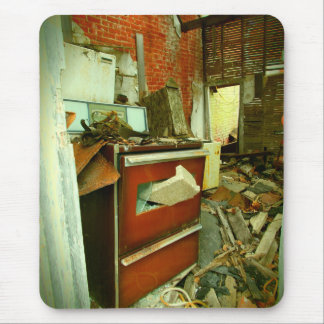 Abandoned Mess Mouse Pad