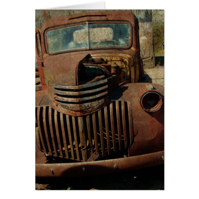Abandoned Old Truck (Front)