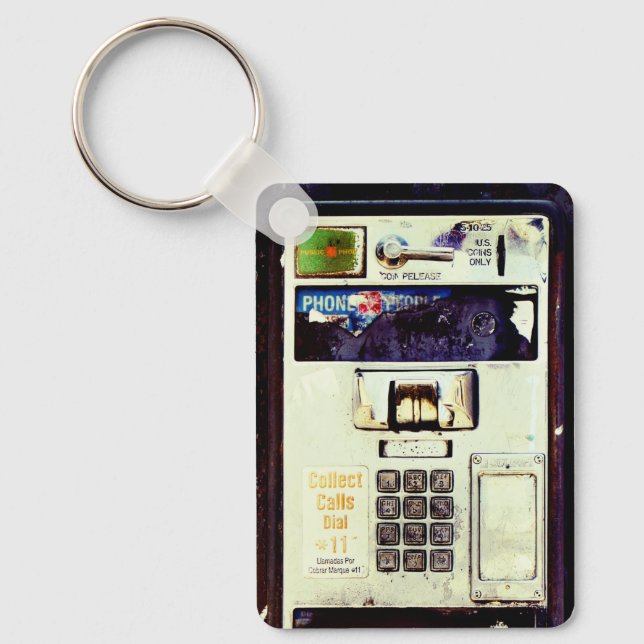 Abandoned Payphone Keychain (Front)
