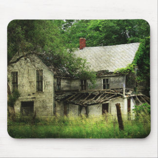 Abandoned Rural Missouri House Mouse Pad