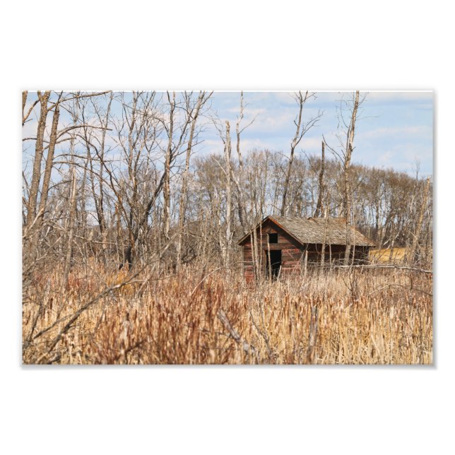 Abandoned Saskatchewan Photo Print (Front)