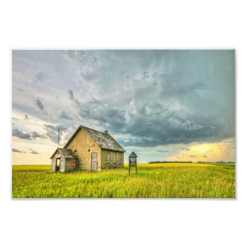 Abandoned SK School Photo Print