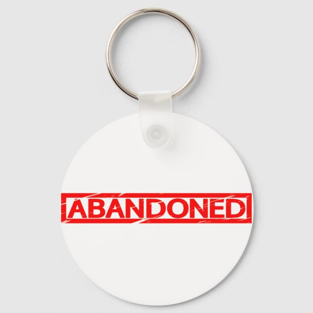 Abandoned Stamp Keychain (Front)