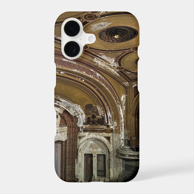 Abandoned Theatre iPhone Case (Back)