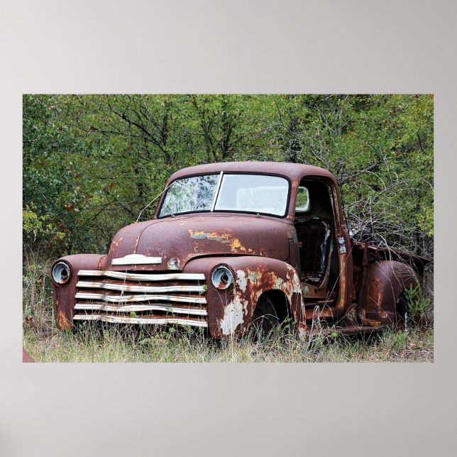 Abandoned Truck Poster (Front)