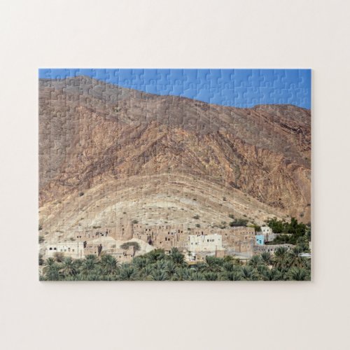 Abandoned Village Birkat Al Mawz _ Oman Jigsaw Puzzle