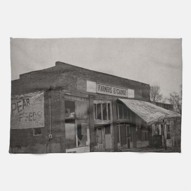 Abanoned Feed Store Towel (Horizontal)