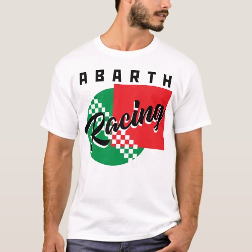 Abarth Racing Retro T_Shirt