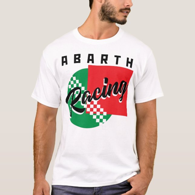 Abarth Racing Retro T-Shirt (Front)