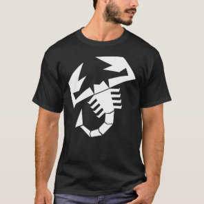 Abarth scorpion logo white Classic T-Shirt