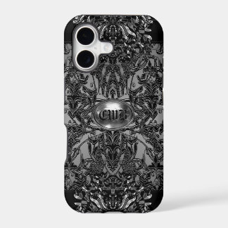 Abashamfrey Knight Monogram iPhone 17 Case