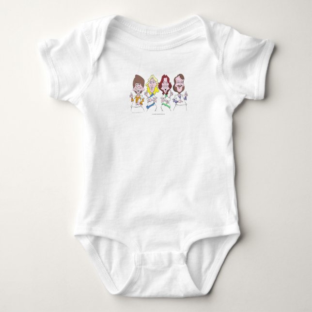 ABBA  Baby Bodysuit  (Front)