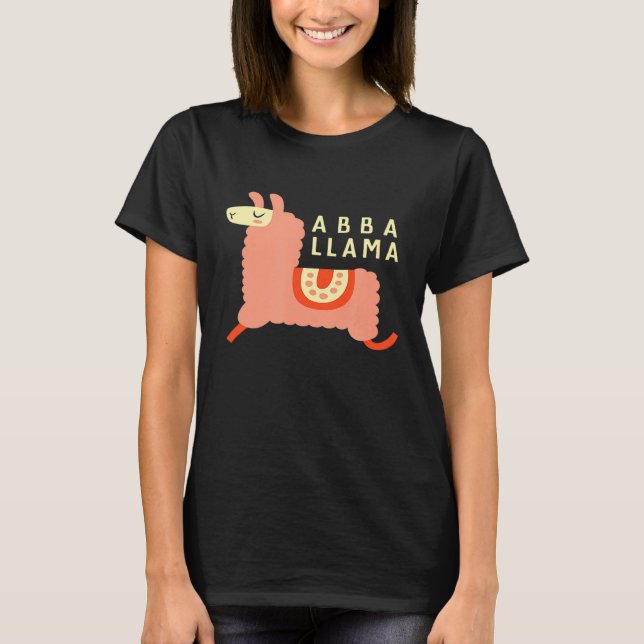 Abba Llama T-Shirt (Front)