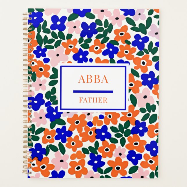 ABBA- The Name of God Prayer Planner Journal (Front)