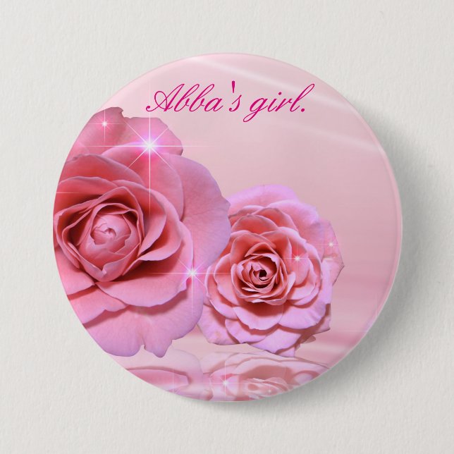 Abba's girls button (Front)