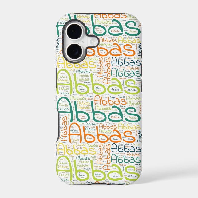 Abbas Iphone Case (Back)