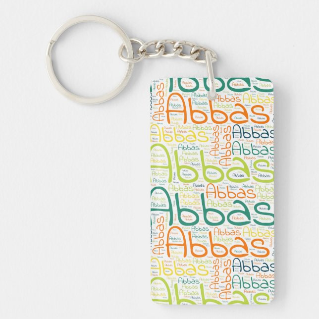 Abbas Keychain (Front)