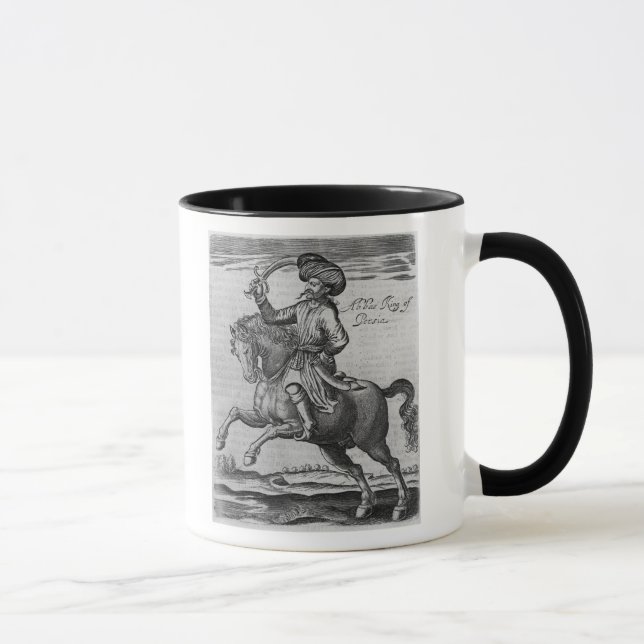 Abbas King of Persia, illustration Mug (Right)