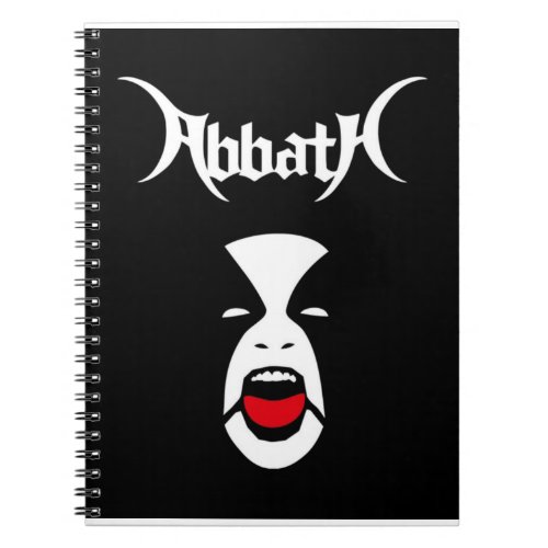 abbath band notebook