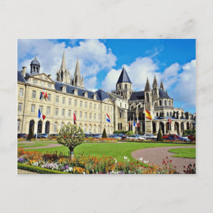 Abbaye Aux Hommes, Caen, Calvados, Normandy, Franc Postcard