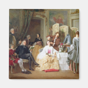 Abbe Prevost reading 'Manon Lescaut', 1856 Magnet