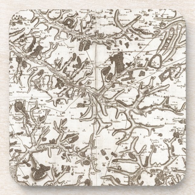 Abbeville Beverage Coaster (Front)