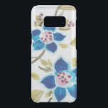 Abbey Floral Tiles - Blue Blooms Uncommon Samsung Galaxy S8 Case<br><div class="desc">Abbey Floral Tiles II by June Erica Vess. Features blue flowers in a pattern-like design.</div>