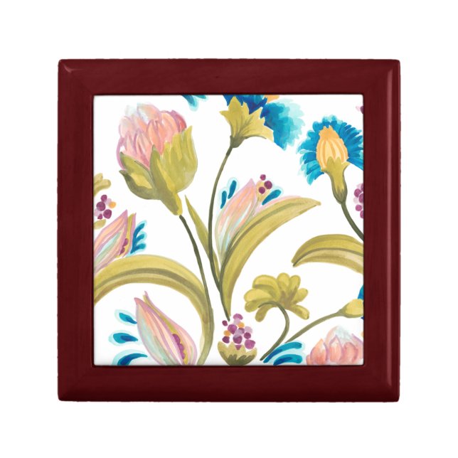 Abbey Floral Tiles - Spring Flowers Gift Box (Front)