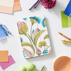 Abbey Floral Tiles - Spring Flowers iPad Pro Cover