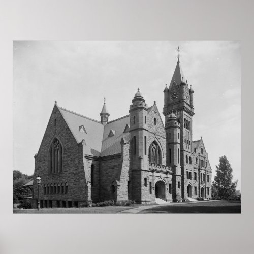 Abbey Memorial Chapel Mt Holyoke College Poster
