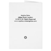 Abbey Road 5 Cards (Back)