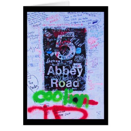 Abbey Road 5 Cards (Front)