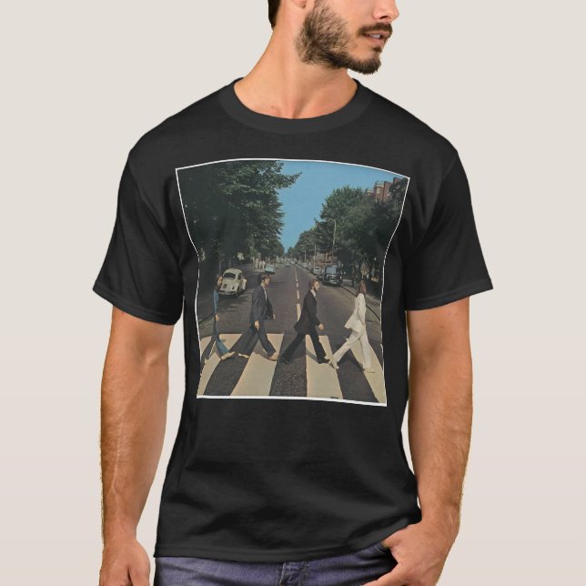 Abbey Road by The Beetles cover  Clic T-Shirt (Front)